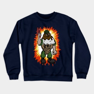 Sgt scoops redesign Crewneck Sweatshirt